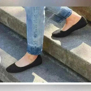 Allbirds Tree Breezers Ballet Flats black sz 7.5 W